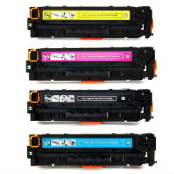 HP 206A BK/C/M/Y Toner Cartridges Compatible With Chips